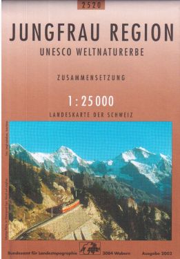Jungfrau Region 1:25.000