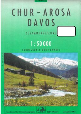 Chur, Arosa, Davos 1:50.000