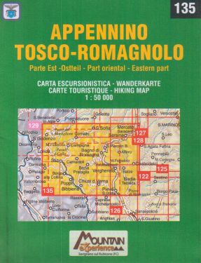 Appennino Tosco-Romagnolo parte Est 1:50.000 (135)