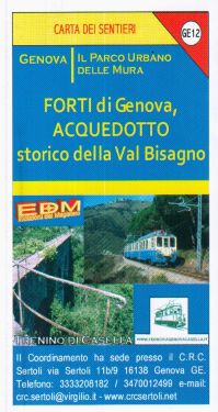 Forti di Genova, Acquedotto storico della Val Bisagno f.GE12 1:25.000