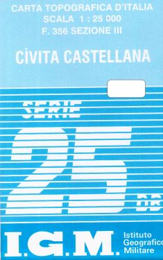 Civita Castellana 1:25.000