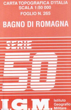 Bagno di Romagna 1:50.000