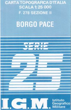 Borgo Pace 1:25.000