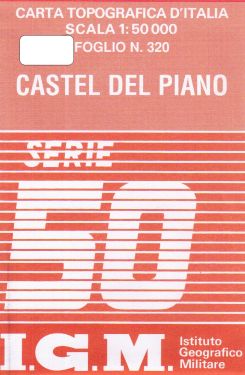 Castel del Piano 1:50.000