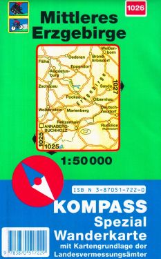 Mittleres Erzgebirge 1:50.000