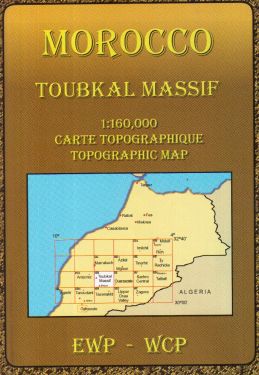 Toubkal Massif 1:160.000
