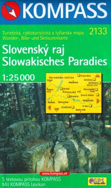 Slowakisches Paradies 1:25.000
