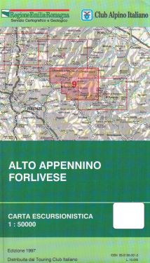 Alto Appennino Forlivese f.9 1:50.000