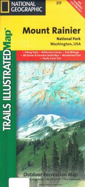 Mount Rainier National Park 1:50.000