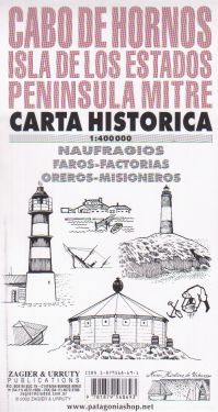 Cabo de Hornos, Isla de Los Estados, Peninsula Mitre 1:400.000