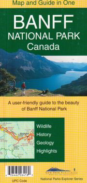 Banff National Park Canada 1:250.000 