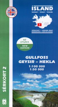 Gullfoss, Geysir, Hekla f.2 1:100.000