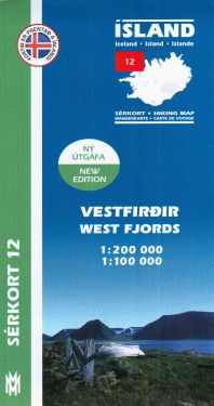 Vestfirdir (West Fjords) f.12 1:200.000