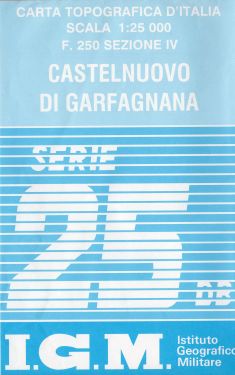 Castelnuovo di Garfagnana 1:25.000