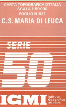 Capo Santa Maria di Leuca 1:50.000 - f.537