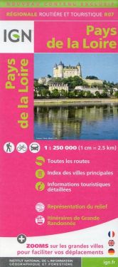 Pays de la Loire / Paesi della Loira 1:250.000
