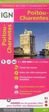 Poitou-Charentes 1:250.000