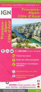 Provence-Alpes-Cote d'Azur / Provenza-Alpi-Costa Azzurra 1:250.000