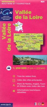 Vallée de la Loire - Valle della Loira 1:250.000