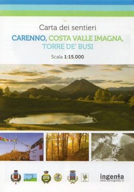 Carenno, Costa Valle Imagna, Torre de' Busi 1:15.000 