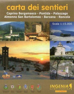 Caprino Bergamasco, Pontida, Palazzago 1:15.000 