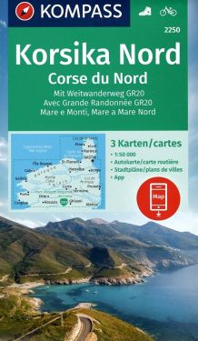 Corse du Nord / Corsica Nord 1:50.000