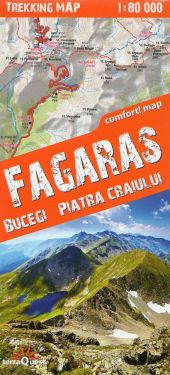 Fagaras, Bucegi, Piatra Craiului 1:80.000