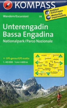 Bassa Engadina - Unterengadin 1:40.000