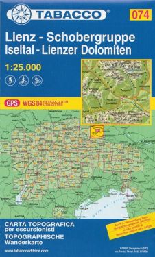 Lienz, Schobergruppe, Iseltal, Lienzer Dolomiten 1:25.000
