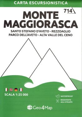 Monte Maggiorasca 1:25.000 (714)