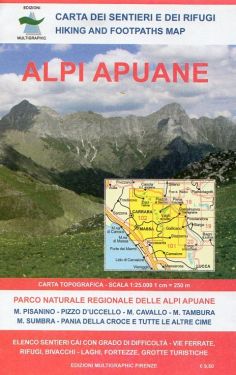 Alpi Apuane 1:25.000