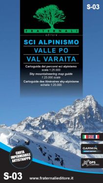 Sci Alpinismo Valle Po, Val Varaita 1:25.000