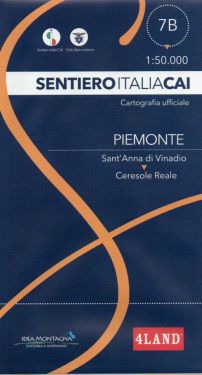 Sentiero Italia Piemonte 7B 1:50.000 Sant'Anna di Vinadio - Ceresole Reale