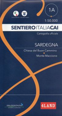 Sentiero Italia Sardegna 1A 1:50.000 Chiesa del Buon Cammino - Monte Macione