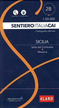 Sentiero Italia Sicilia 2B 1:50.000 Sella del Contrasto - Messina