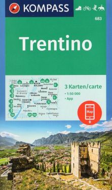 Trentino 1:50.000 - set 3 carte