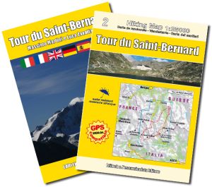 Tour du Saint-Bernard guida + carta 1:25.000