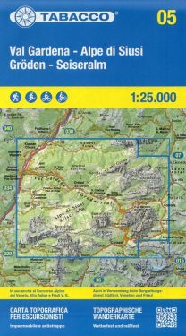 Val Gardena, Alpe di Siusi 1:25.000