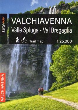 Valchiavenna, Valle Spluga, Val Bregaglia 1:25.000