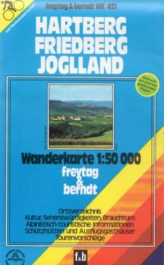 Hartberg, Friedberg, Joglland 1:50.000