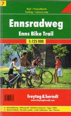 Ennsradweg - Enns Bike Trail 1:125.000